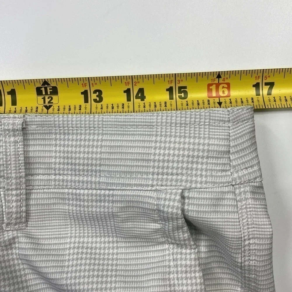 O'Neil Hybrid Gray White Chino Shorts Size 32